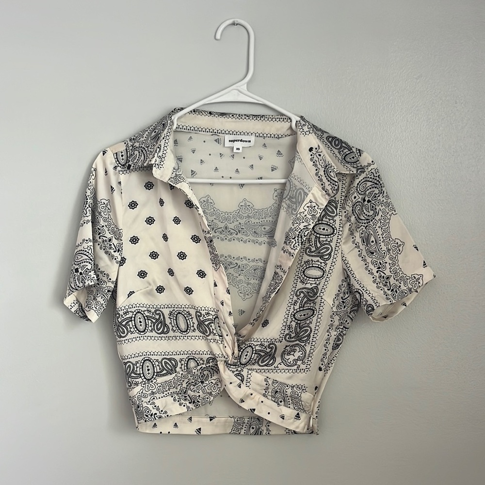Superdown Crop top